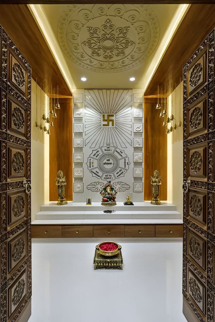 Pooja room interior design